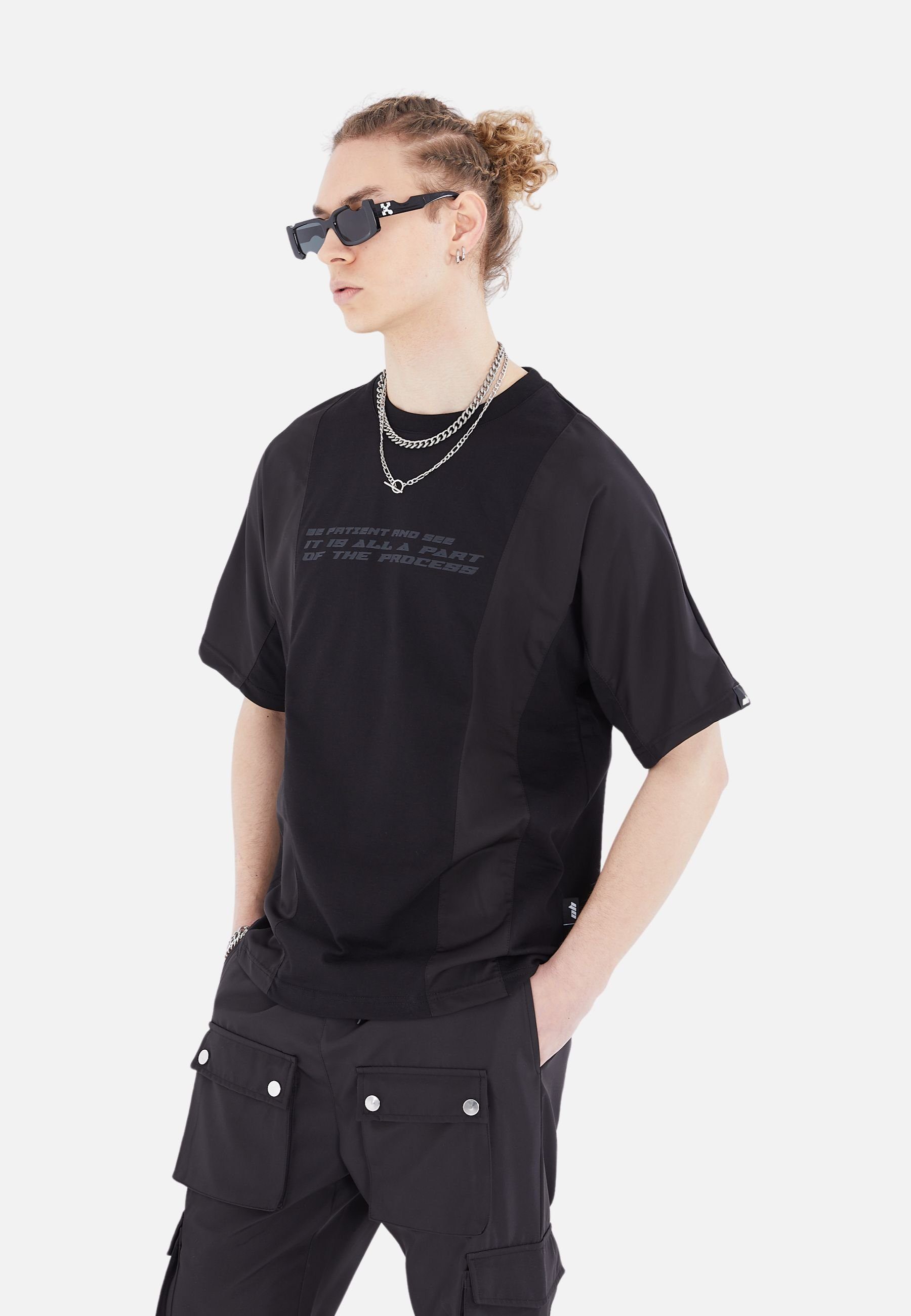 OSSY HOMER T-Shirt Herren T-Shirt OH-38 Oversize Fit Cotton mit 320gsm Baumwolle Shirt