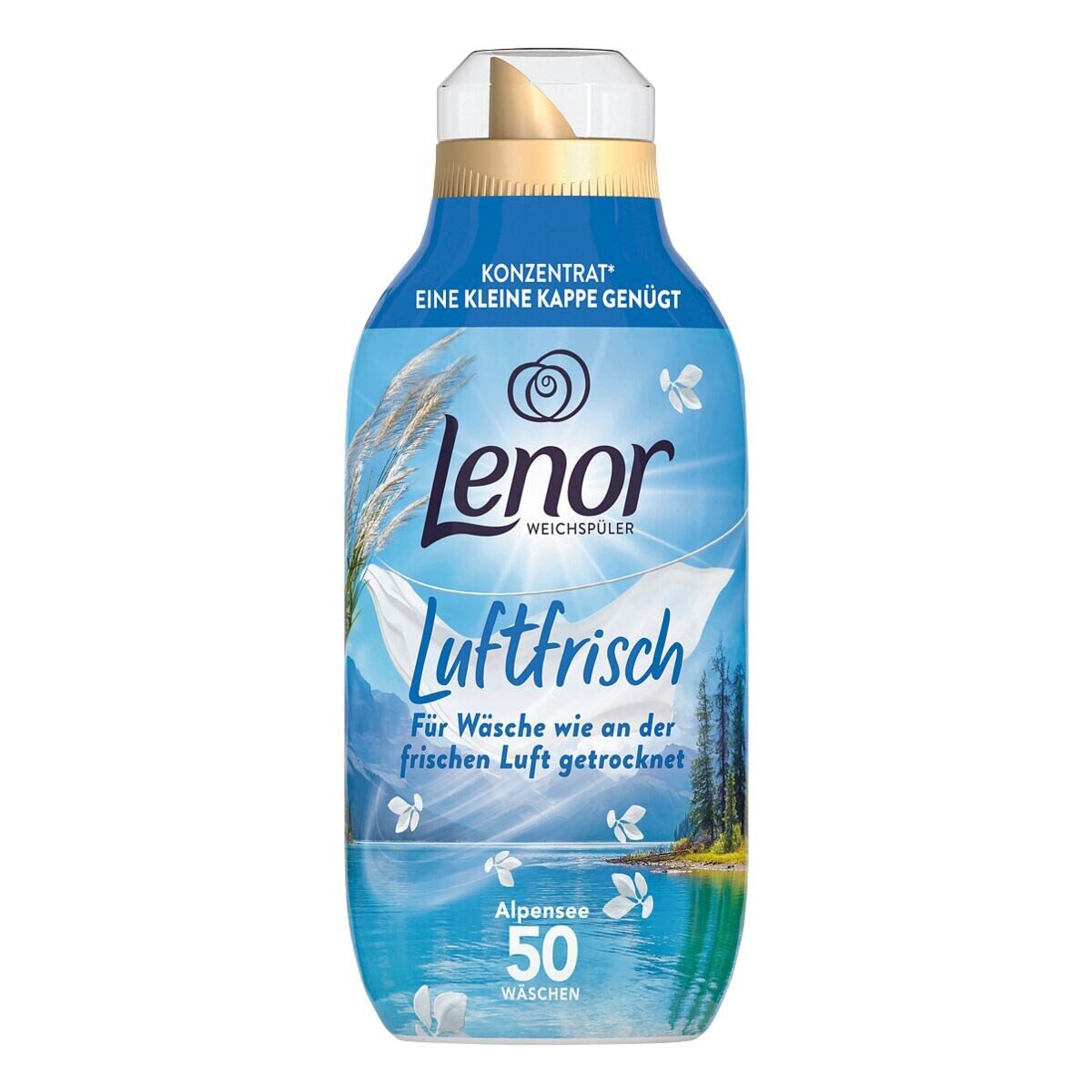 LENOR Luftfrisch Alpensee Weichspüler (50 WL, 700 ml)