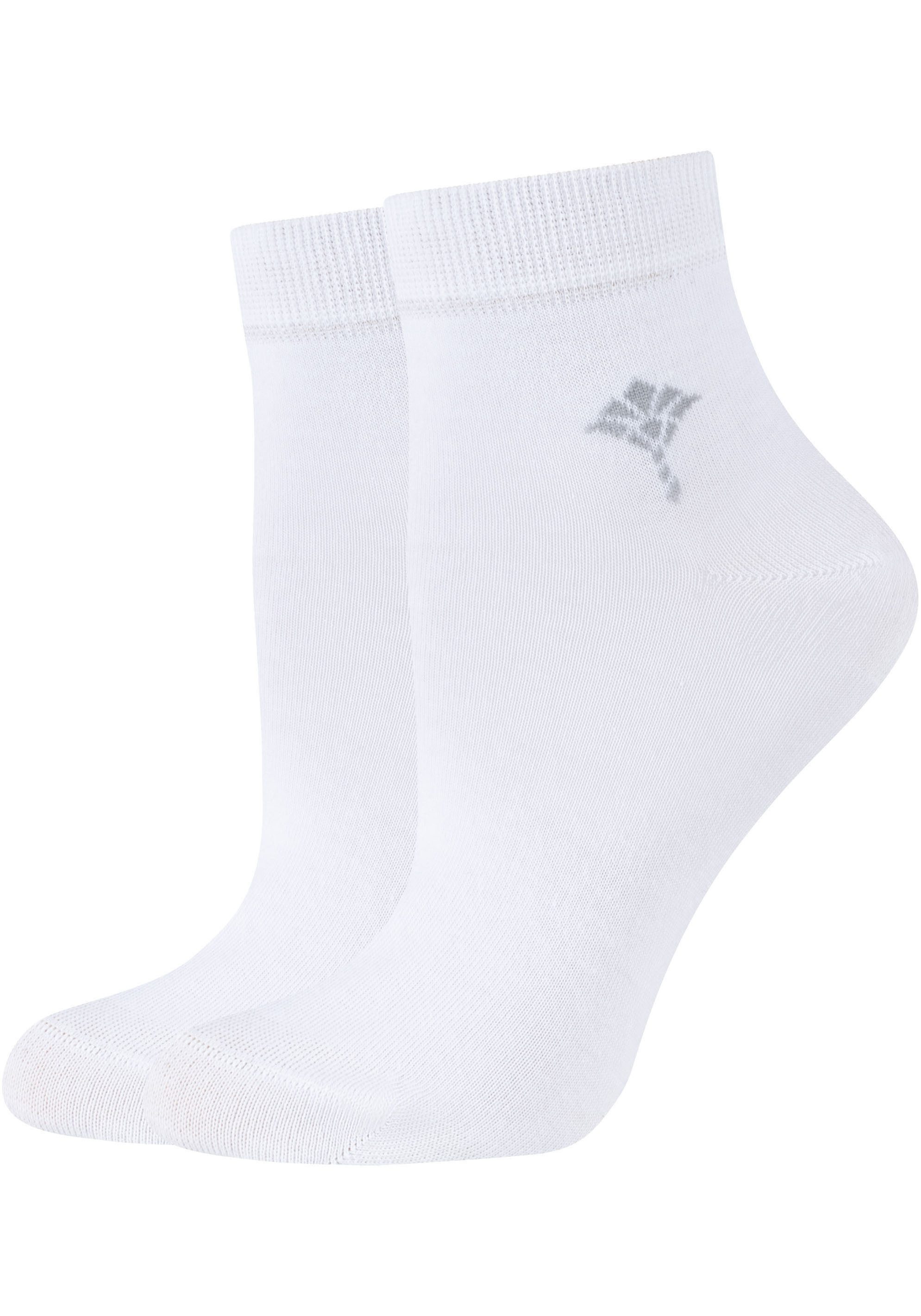 JOOP! Kurzsocken for your daily glam (4-Paar, 4 Paar) mit weichem Fußbett