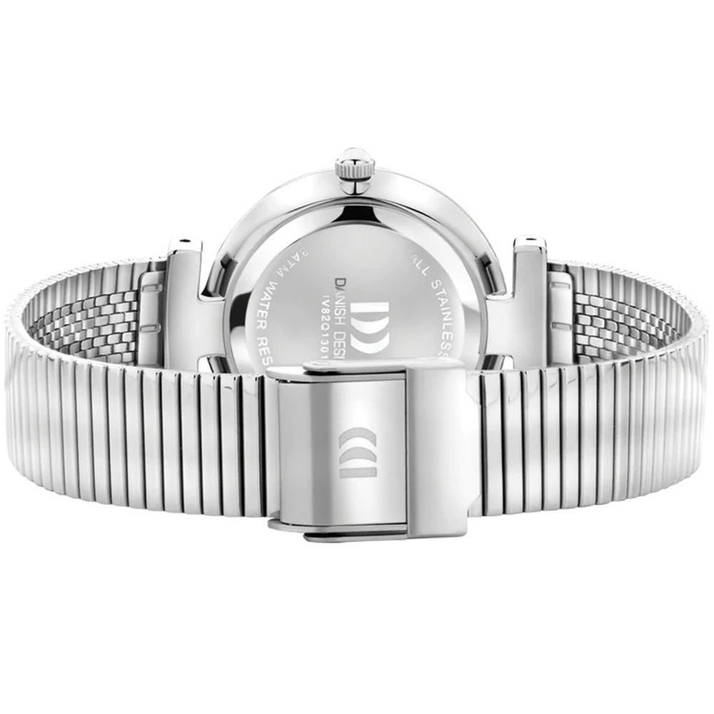 Danish Design Quarzuhr DANISH DESIGN Damen Armbanduhr AVA IV82Q1301 silber D. 28 mm Stahlband