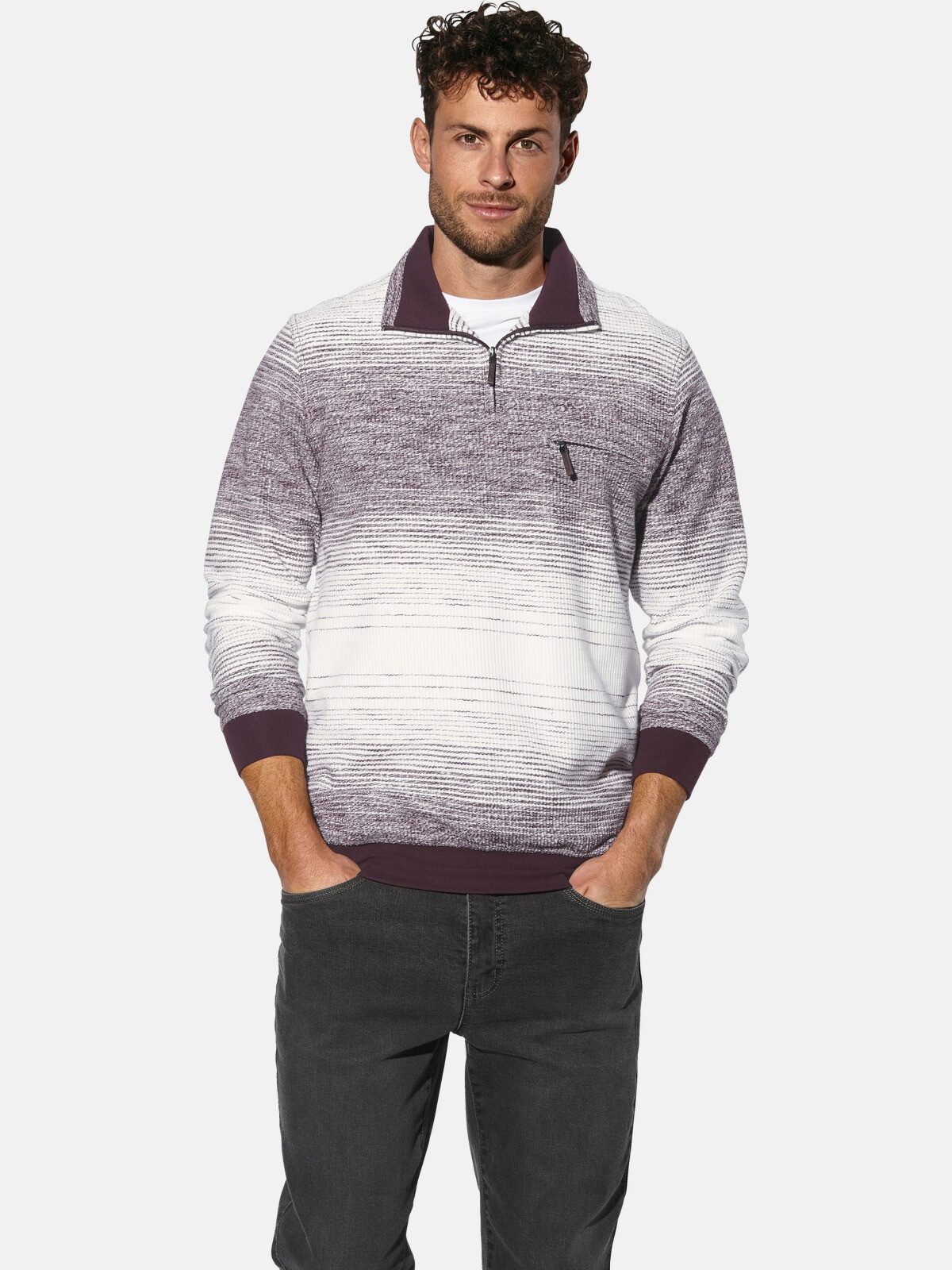 Babista Sweatshirt BENTILAGI in melierter Optik günstig online kaufen