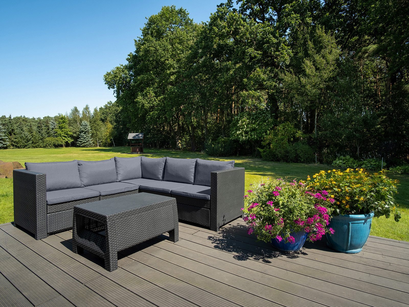 Keter Gartenlounge-Set Keter Loungemöbel Set Provence günstig online kaufen