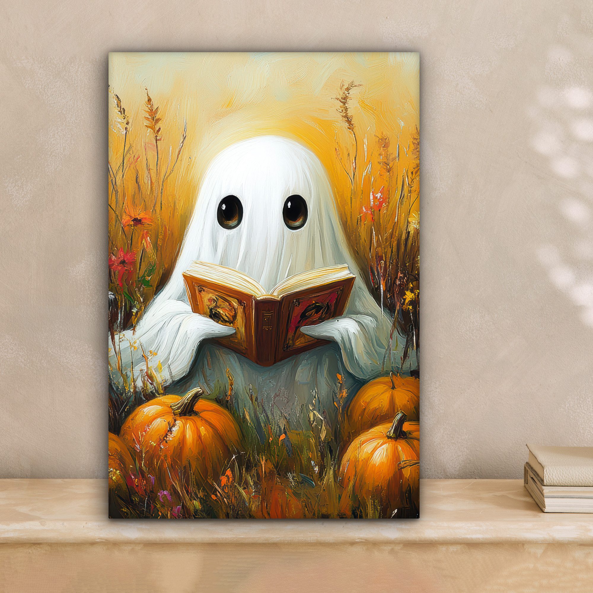 OneMillionCanvasses® Leinwandbild Halloween - Geist - günstig online kaufen