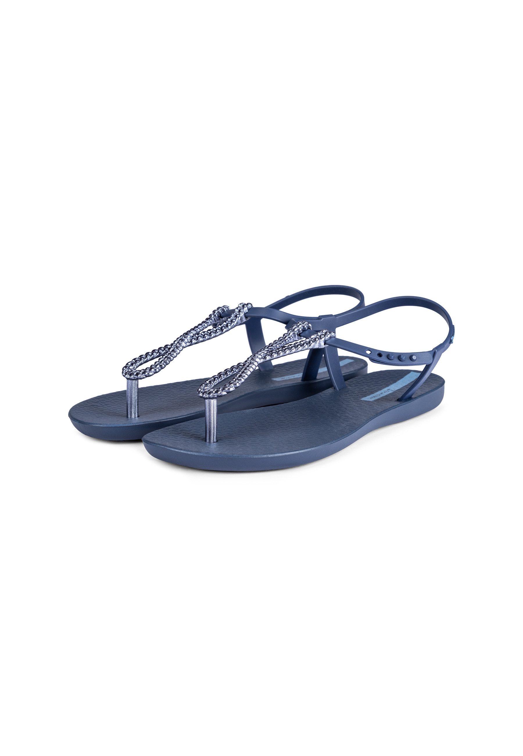 Ipanema CLASS TWIST SANDAL FEM - Sandale Sandale Schleifen-Applikation mit Glitzersteinchen - größenverstellbar