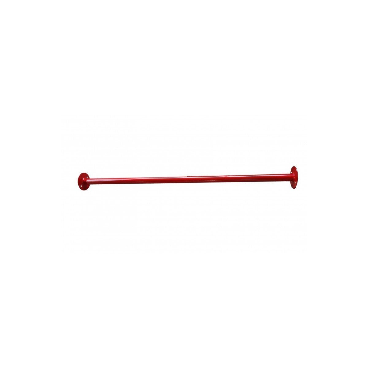 NiroSport Klimmzugstange Klimmzugstange Reckstange Turnstange 78cm 122 cm Wunschlänge (1er-Set), 78 und 122 cm lang oder Wunschlänge Rot