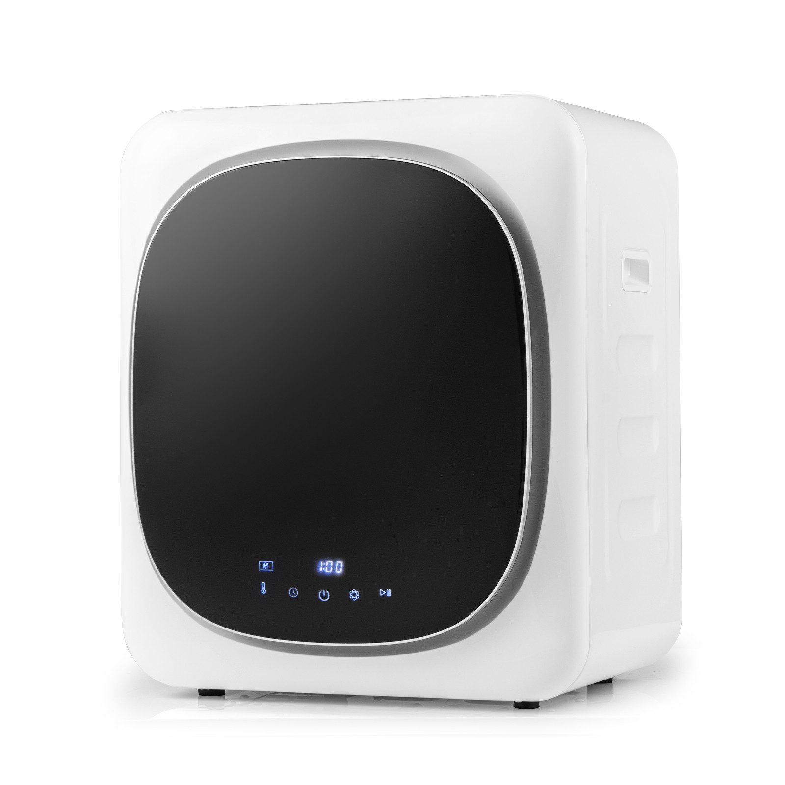 COSTWAY Ablufttrockner FP10757DE/GDZ40-188G, 800W, mit 4 Temperatur & 6 Timer, LED Touchscreen