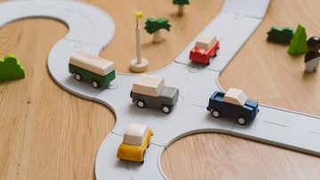 Plantoys Spielzeug-Auto Fahrzeugset PlanWorld