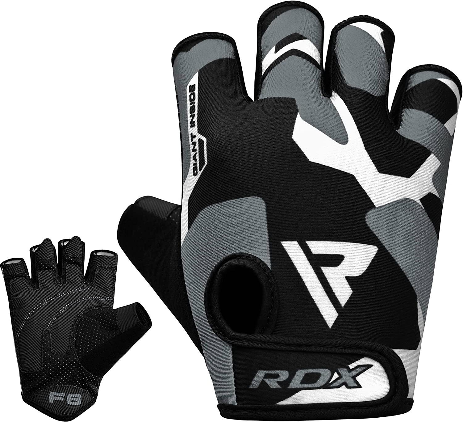 Handgelenkschutz Handschuhe, GREY RDX Fitness Trainingshandschuhe Trainingshandschuhe, Workout RDX