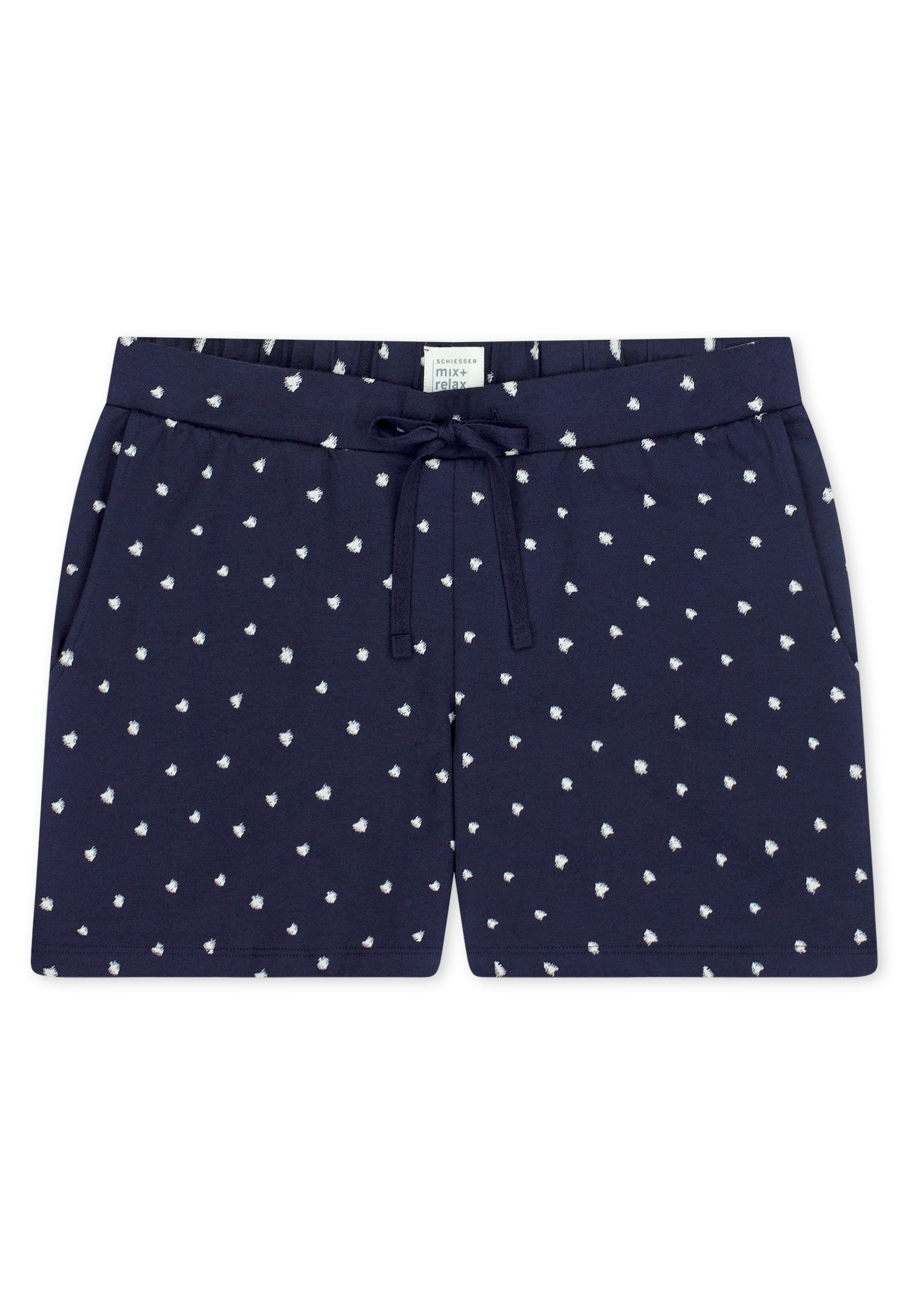 Schiesser Pyjamahose Mix + Relax Cotton-Mix, Gummizug, Bindeband, seitliche Taschen