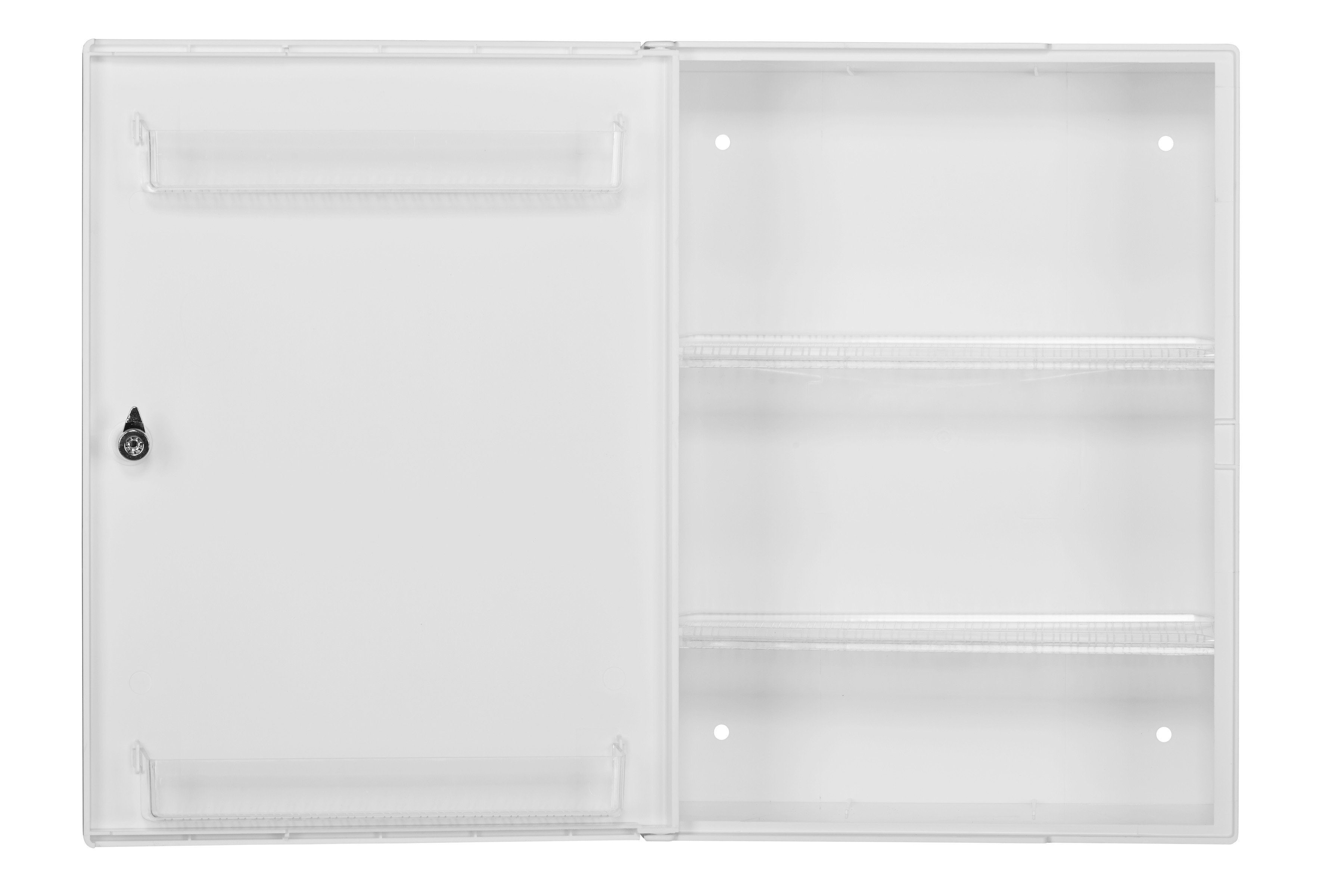jokey Medizinschrank Weiß Breite 31,5 cm, Verstellbare Türablageschalen