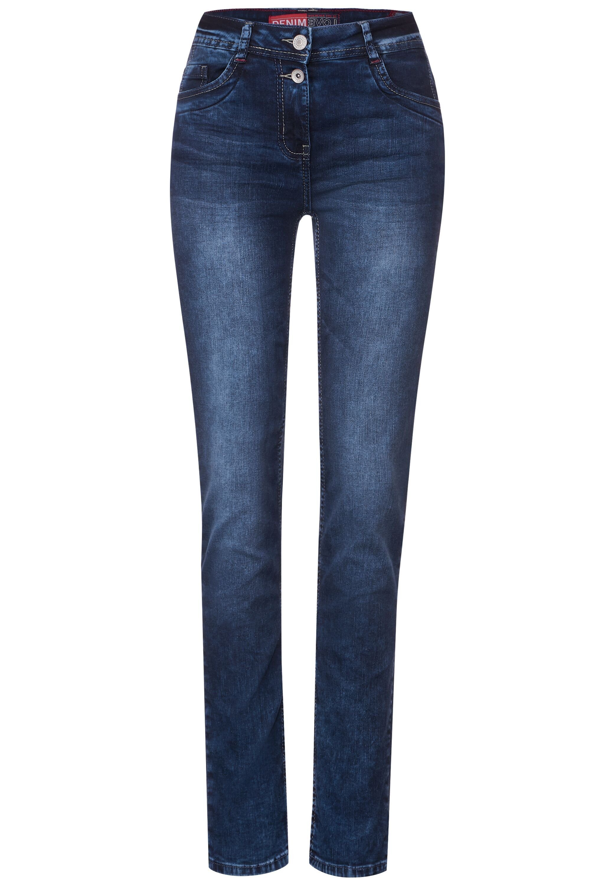 Jeans 5-Pocket-Style Gerade Cecil