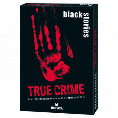 Moses. Verlag Spiel, black stories - True Crime - deutsch