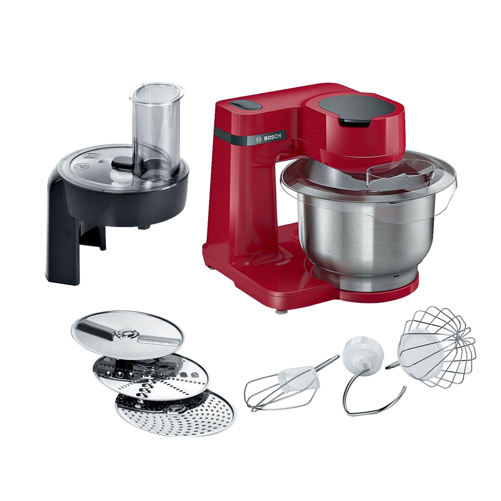 BOSCH Küchenmaschine MUMS2ER01 MUM Serie 2 Küchenmaschine, 700 W, 3.8 l Schüssel