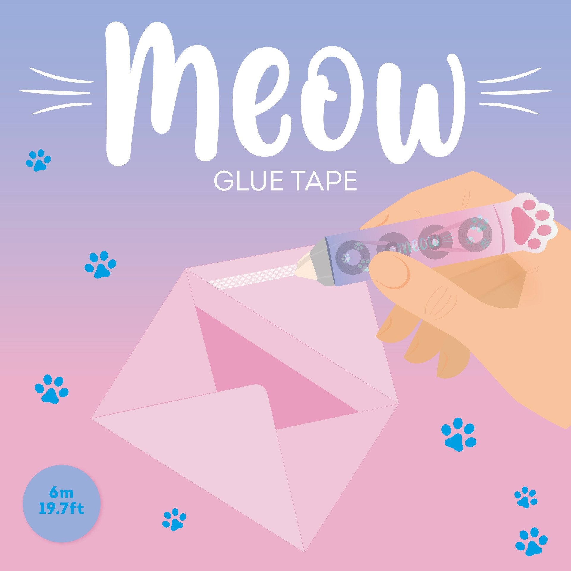 Legami Klebestreifen Legami Kleberoller Glue Tape günstig online kaufen