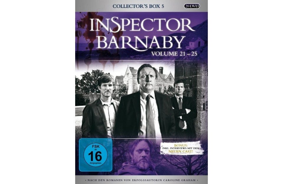 DVD Inspector Barnaby Collector's Box 5 (Vol. 21-25)