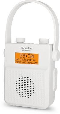 TechniSat DIGITRADIO 30 Duschradio Digitalradio (DAB) (Digitalradio (DAB), UKW-Radio mit RDS, 2,00 W, wasserdicht, tragbar, Bluetooth-Audiostreaming)