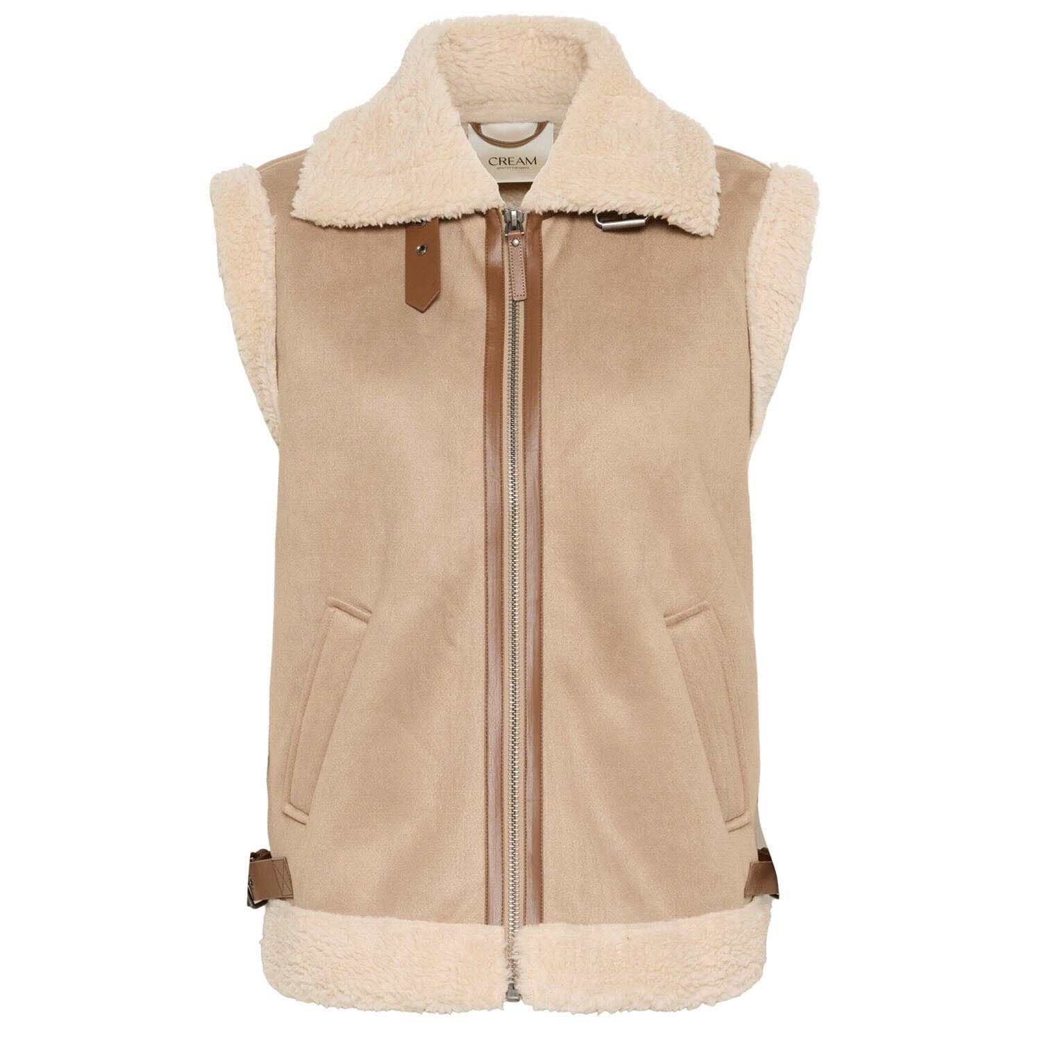 Cream Strickweste CRUma Vest