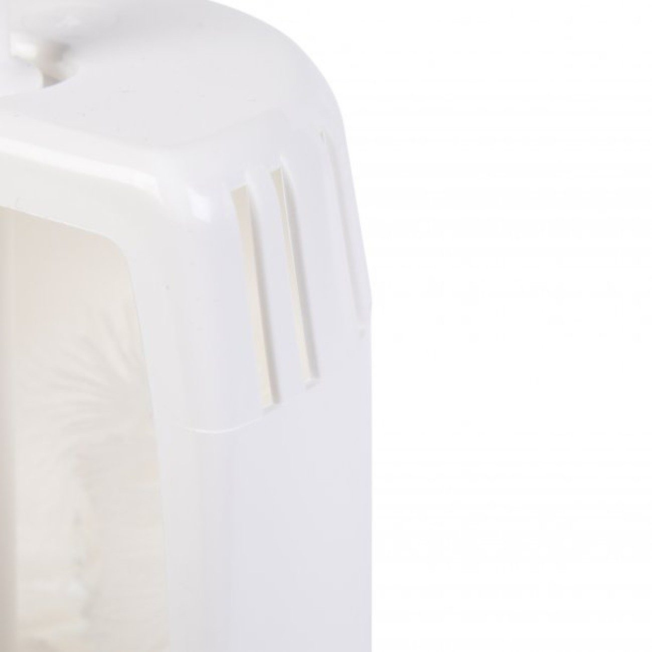 axentia WC-Reinigungsbürste mit Auffangbehälter, (1-tlg), WC-Bürste mit Randreiniger – Bild 4 von 5