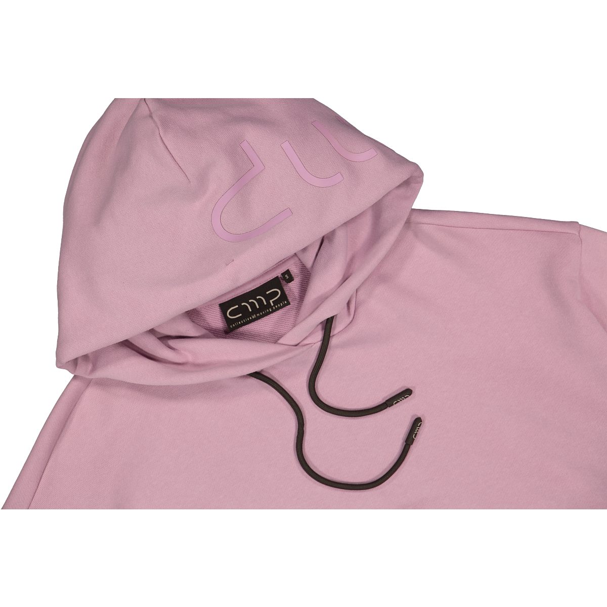 CMP Hoodie für Erwachsene, aus Baumwolle und Polyester