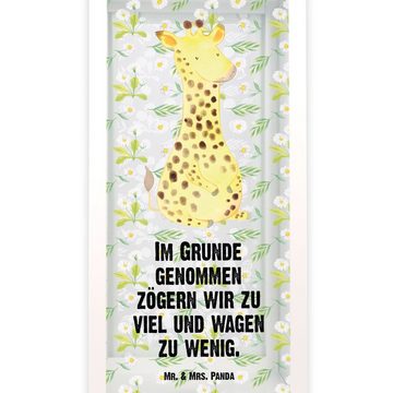 Mr. & Mrs. Panda Gartenleuchte Giraffe Zufrieden - Transparent - Geschenk, Laterne, Abenteuer, Later