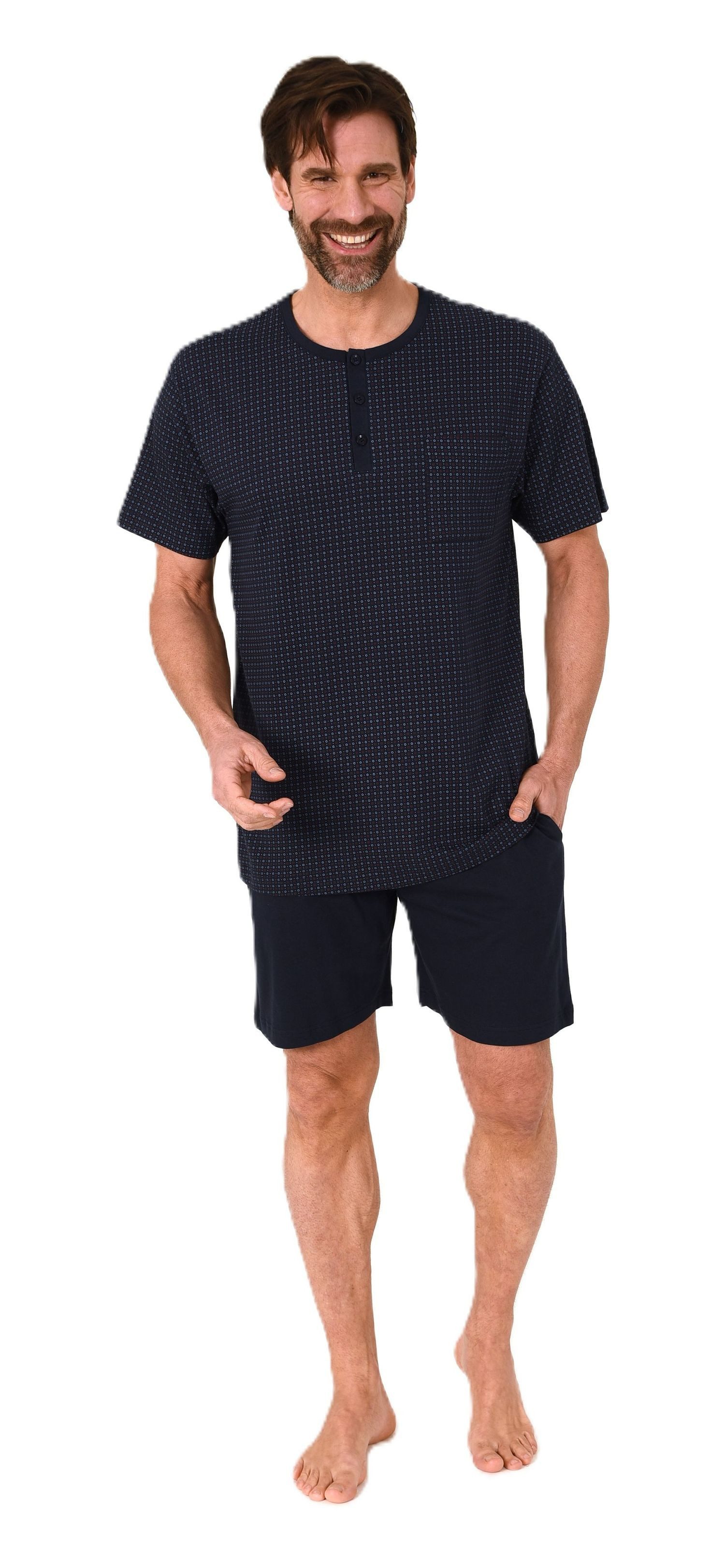 Normann Pyjama Normann Herren Schlafanzug kurzarm Shorty Pyjama – auch in Ü günstig online kaufen