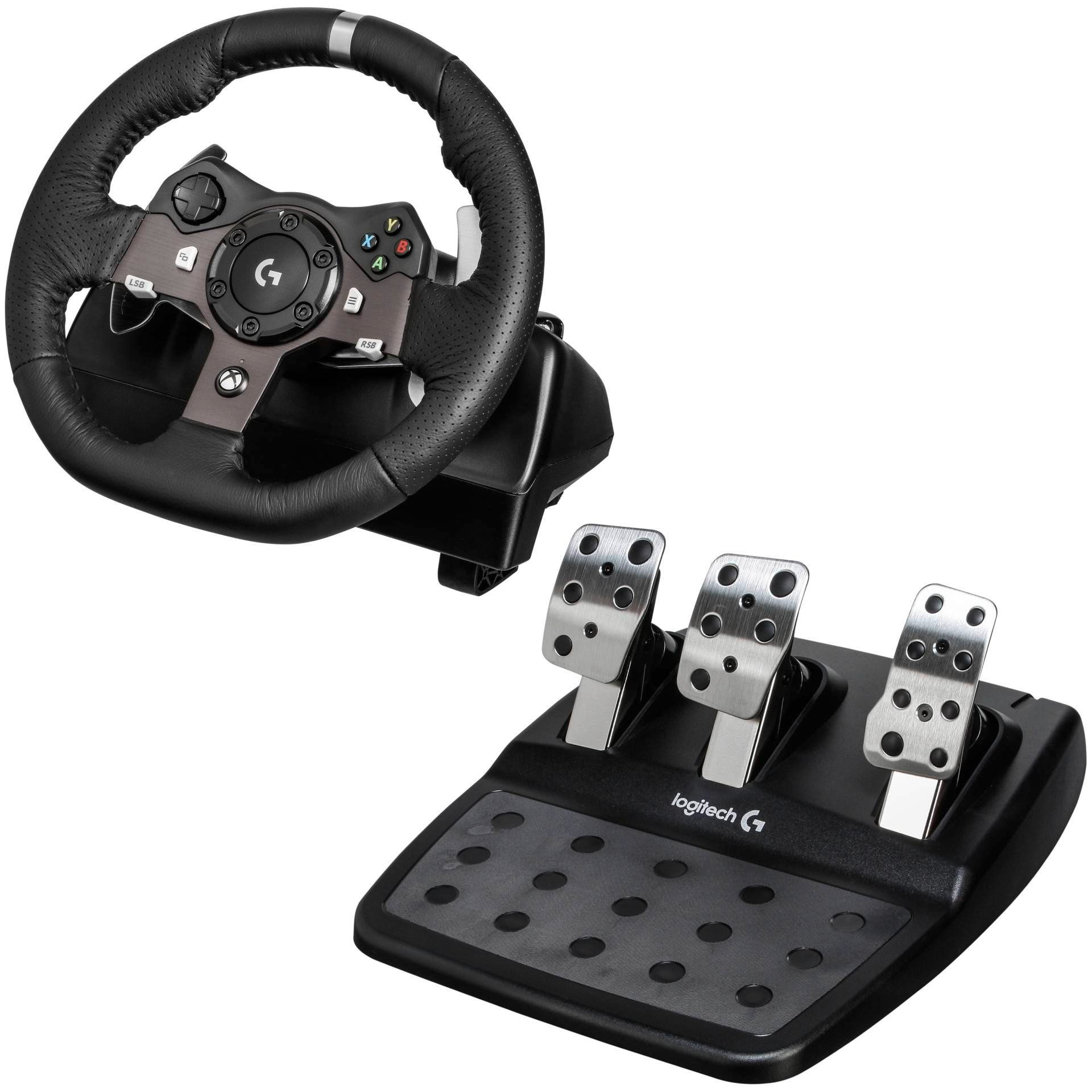 Logitech G G920 Xbox PC Lenkrad mit Schaltung und Pedalen Gaming-Lenkrad