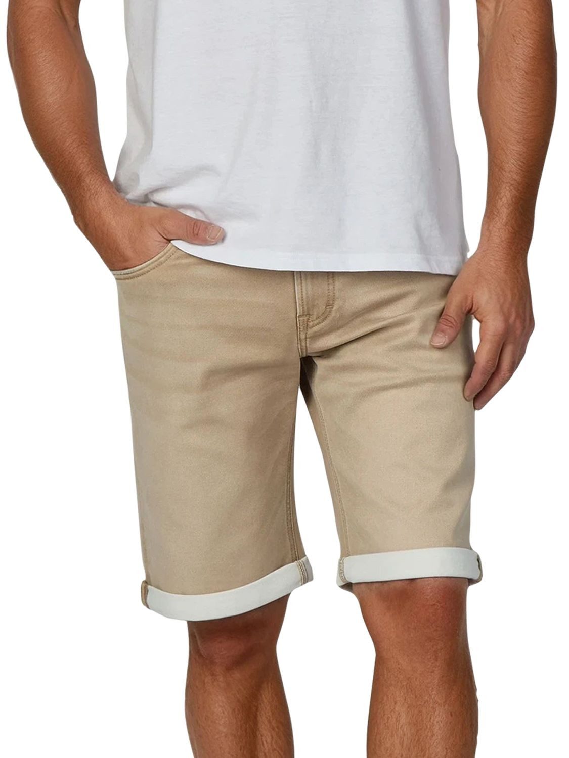 MUSTANG Jeansshorts Herren Shorts Chicago Real X Regular Fit Bermudashorts mit Stretch