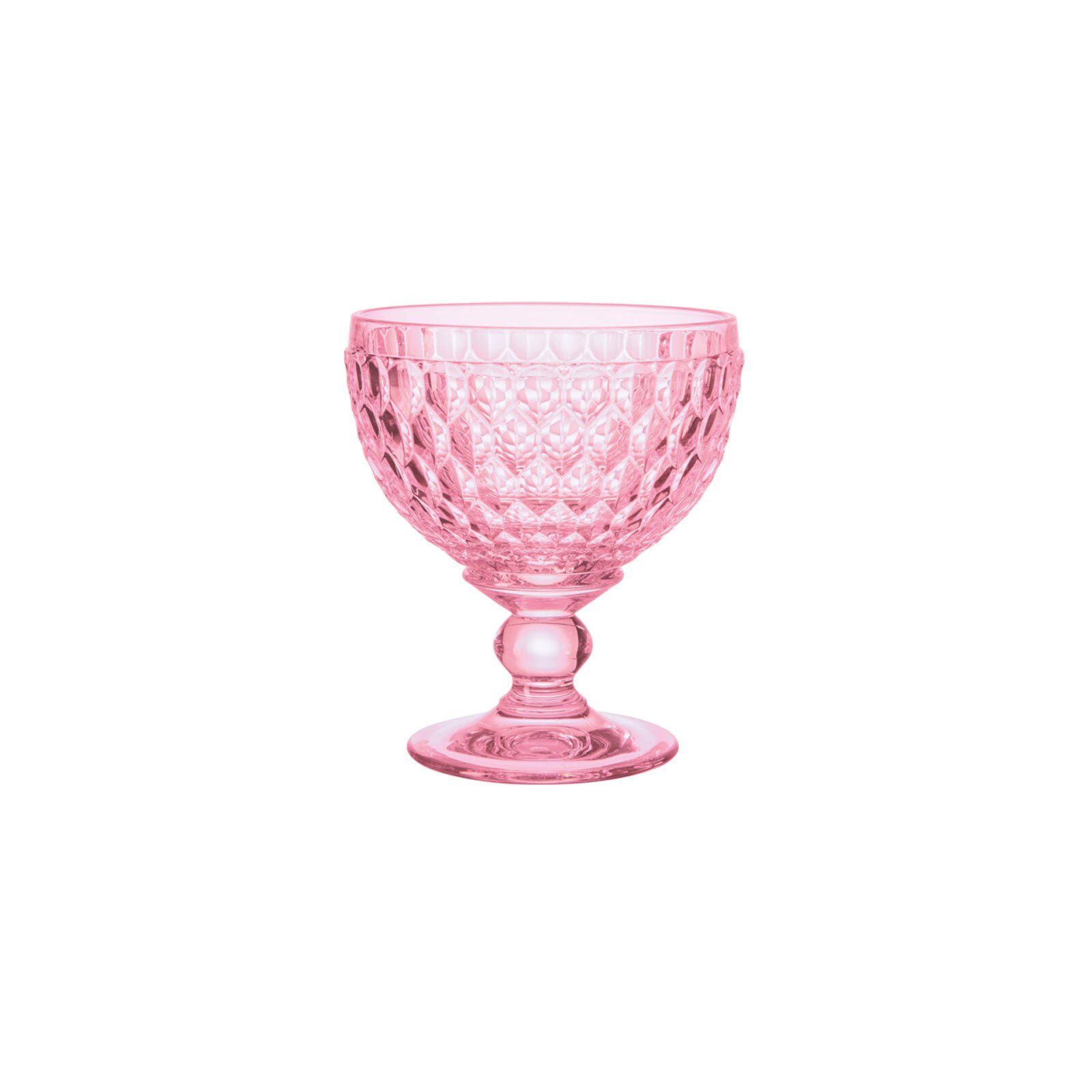 Villeroy & Boch Sektglas ml, 398 Coloured Glas Rosa Sektschale Boston