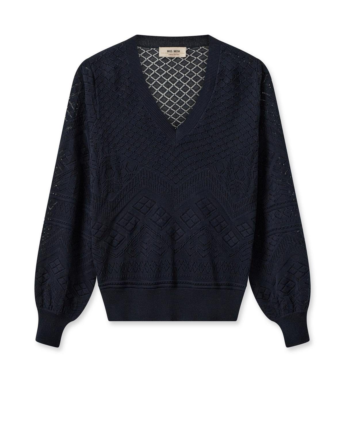 Mos Mosh Sweatshirt MMInja V-neck Knit