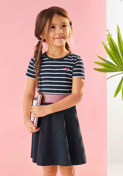 KangaROOS Jerseykleid für kleine Mädchen mit Glitzerband in der Taille