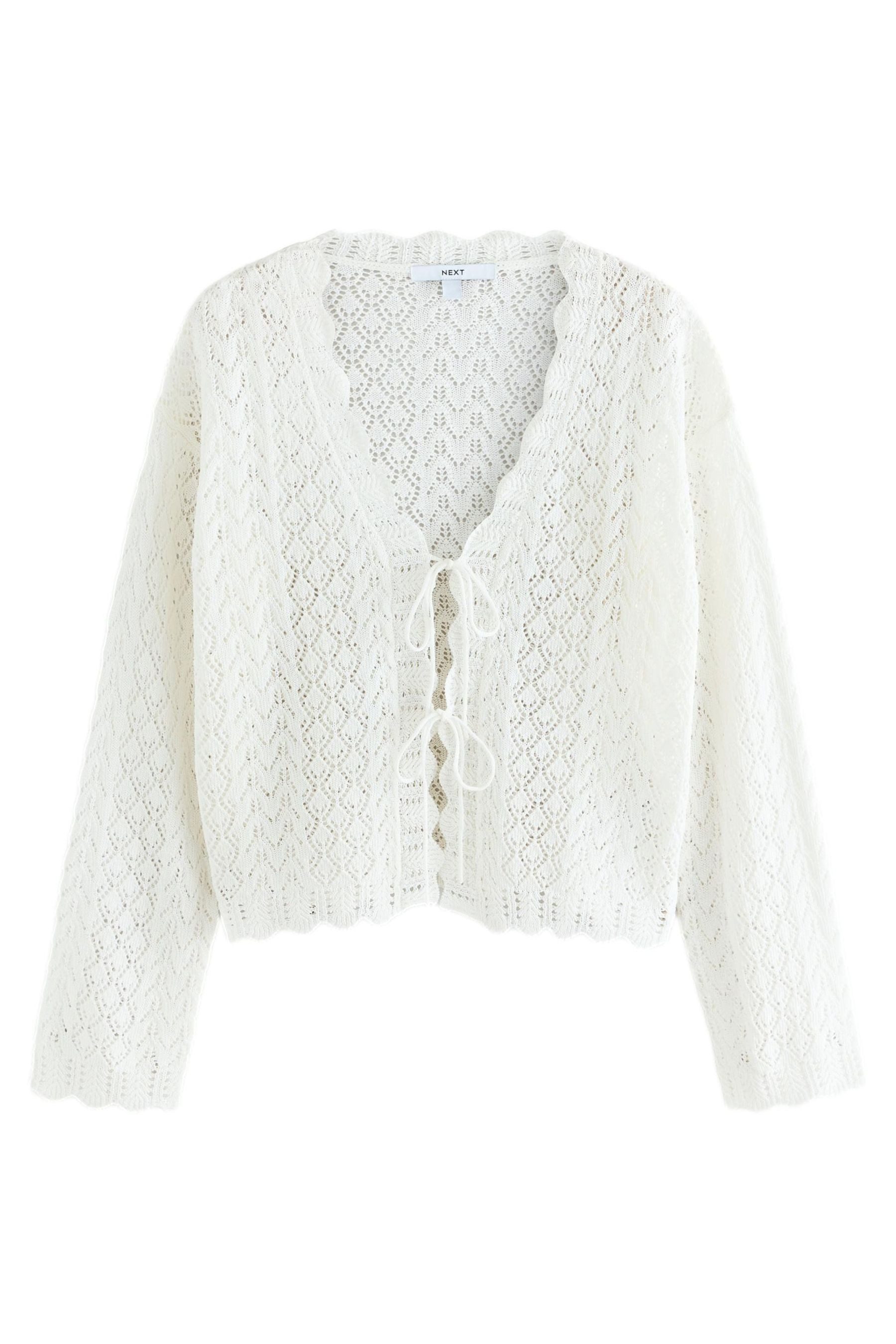 Next Strickjacke Strickjacke mit Bindedetail mit günstig online kaufen