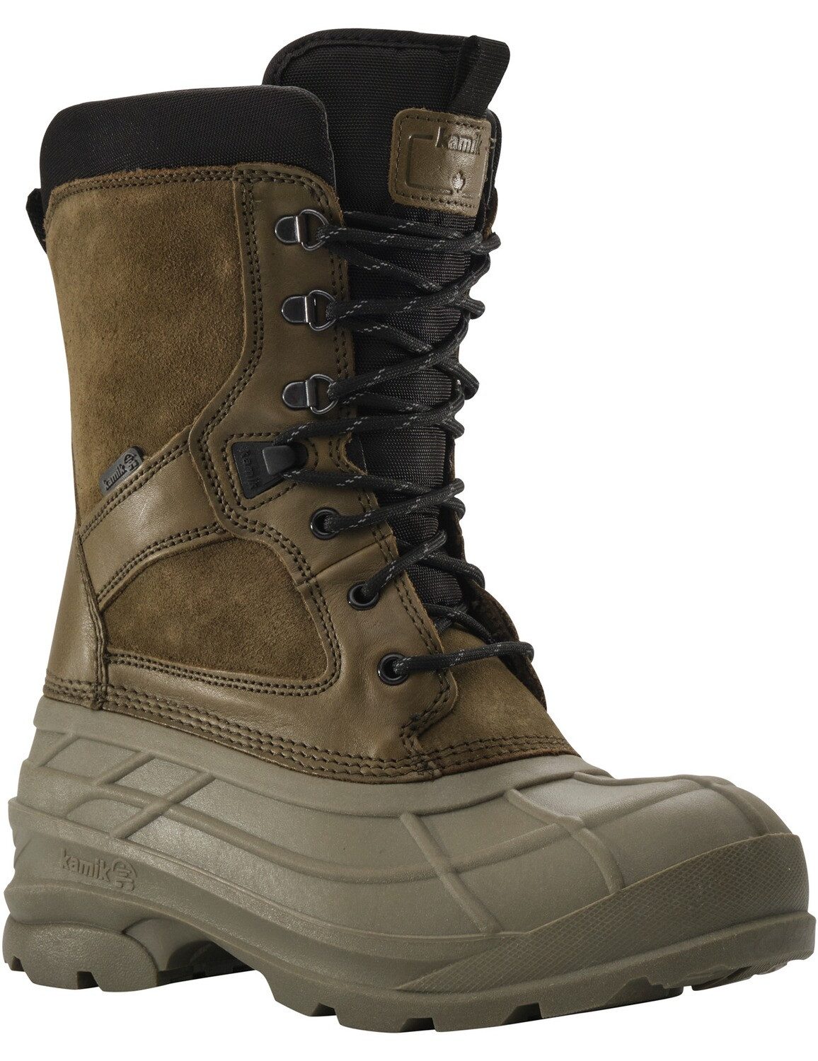 Kamik Winterstiefel Nation Plus Gummistiefel Herausnehmbare Innensohle, Wärmeisolation