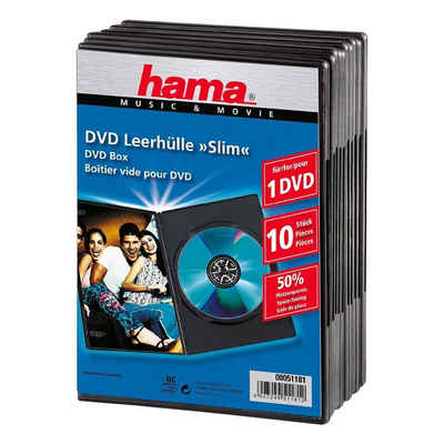Hama DVD-Hülle Slim, DVD/Blu-ray-Leerhüllen