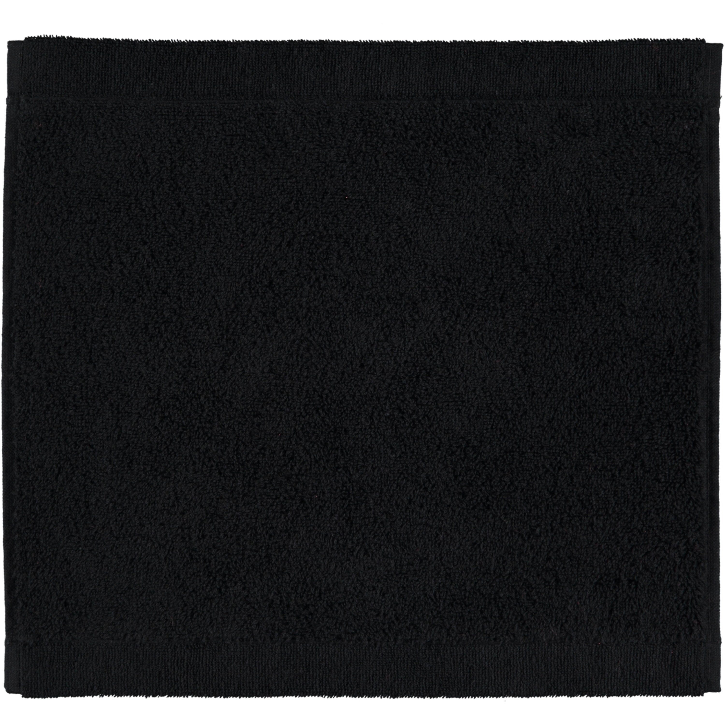 (1-St), (schwarz), Fb.906 Cawö Gästetuch Handtuch 906 schwarz - rechteckig Handtuch Duschtuch, Lifestyle Waschhandschuh Cawö Baumwolle
