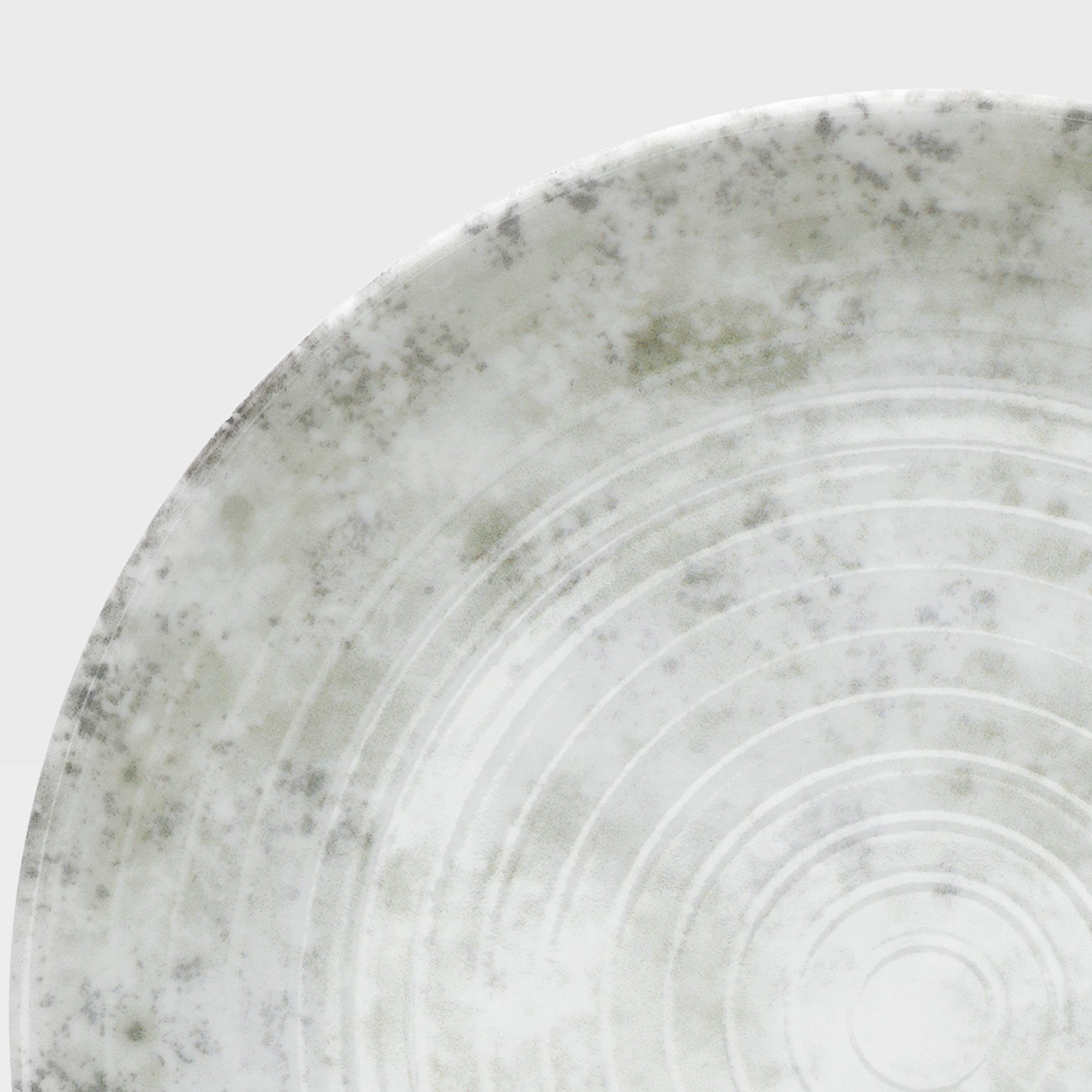 van Well Dessertteller Korfu, Teller 21 cm, 6 Stück, (6 St), Teller Set, mit Digitaldruck, spülmaschinen- und mikrowellengeeignet