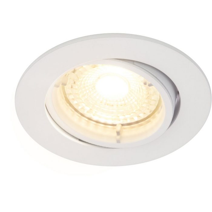 Nordlux Smarte LED-Leuchte Carina Smartlight Bluetooth Dimmfunktion Farbsteuerung Farbwechsel Smart Home LED wechselbar Farbwechsler LED-Leuchte Steuerung Helligkeit+Lichtfarbe 5 Jahre Garantie 3tlg
