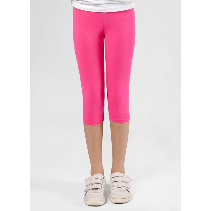 STACCATO Leggings Capri Leggings Kinder - Pink elastisch vielseitig kombinierbar