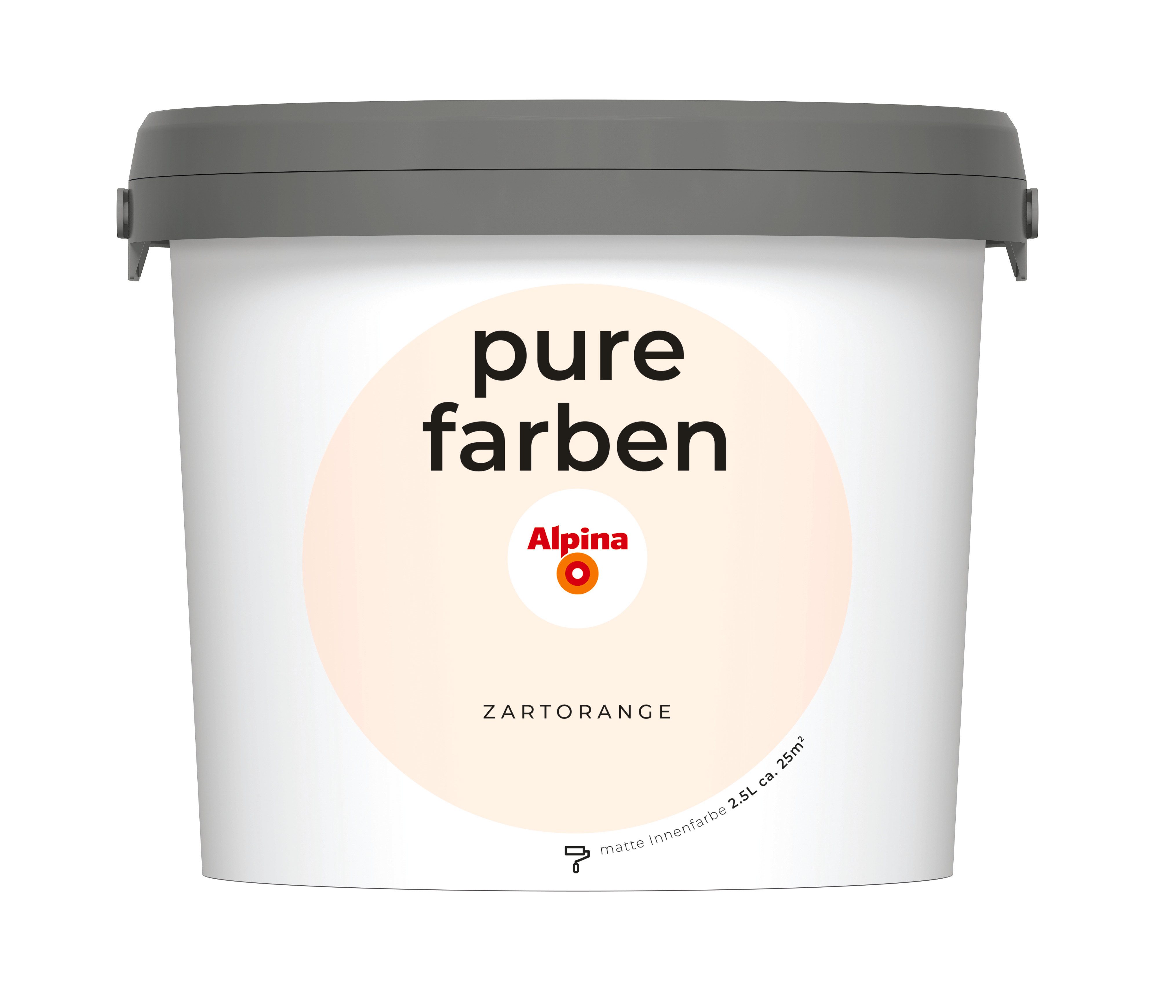 Alpina Wandfarbe Alpina pure farben - Orangetöne