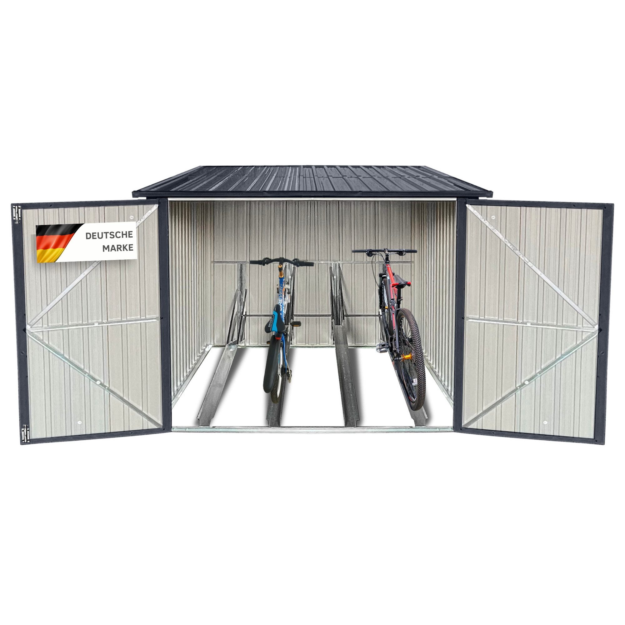 Albatros International Gerätehaus Premium Fahrradgarage wetterfest günstig online kaufen