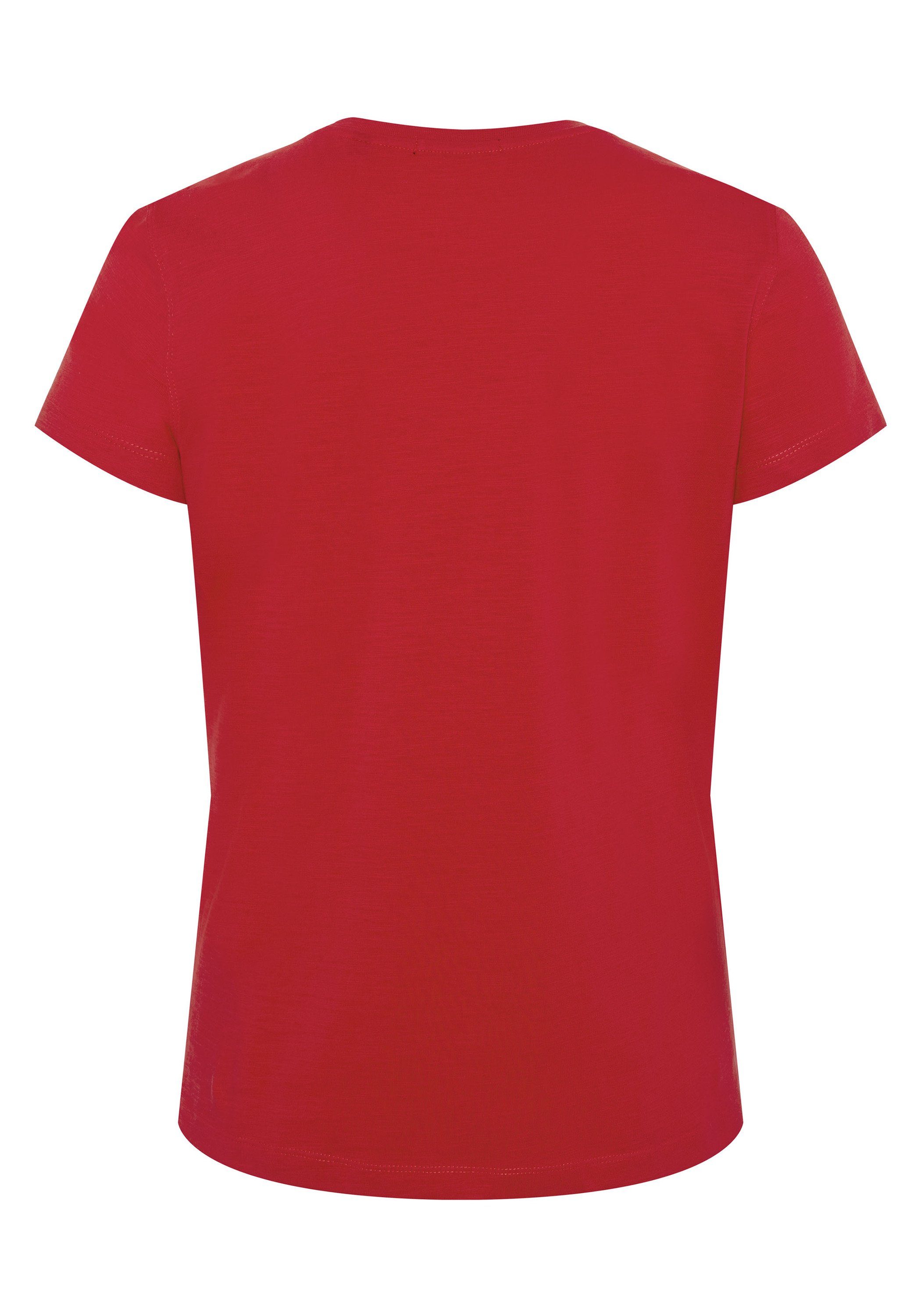 Chiemsee Print-Shirt Toreador T-Shirt Logo in Farbverlauf-Optik mit 1
