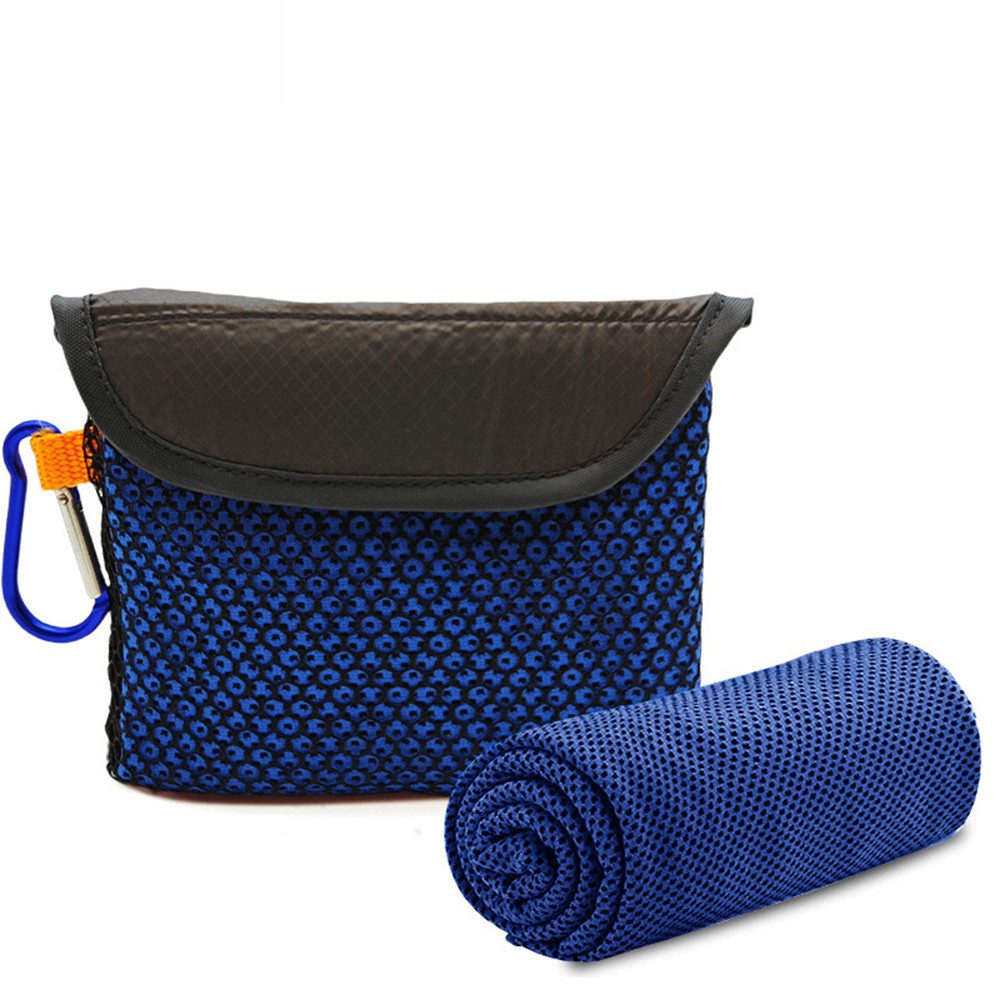 Diwzbyn Sporthandtuch kühlendes Handtuch für Nacken und Gesicht, Eiswickel und Schweißtuch, für Camping, Fitnessstudio,Yoga und Sport, Trainingshandtuch