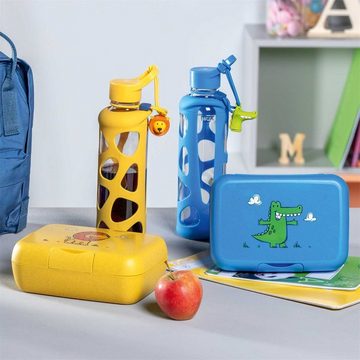 LEONARDO Lunchbox Brotdose BAMBINI Krokodil, Kunststoff, (1 Brotdose), Lunchbox