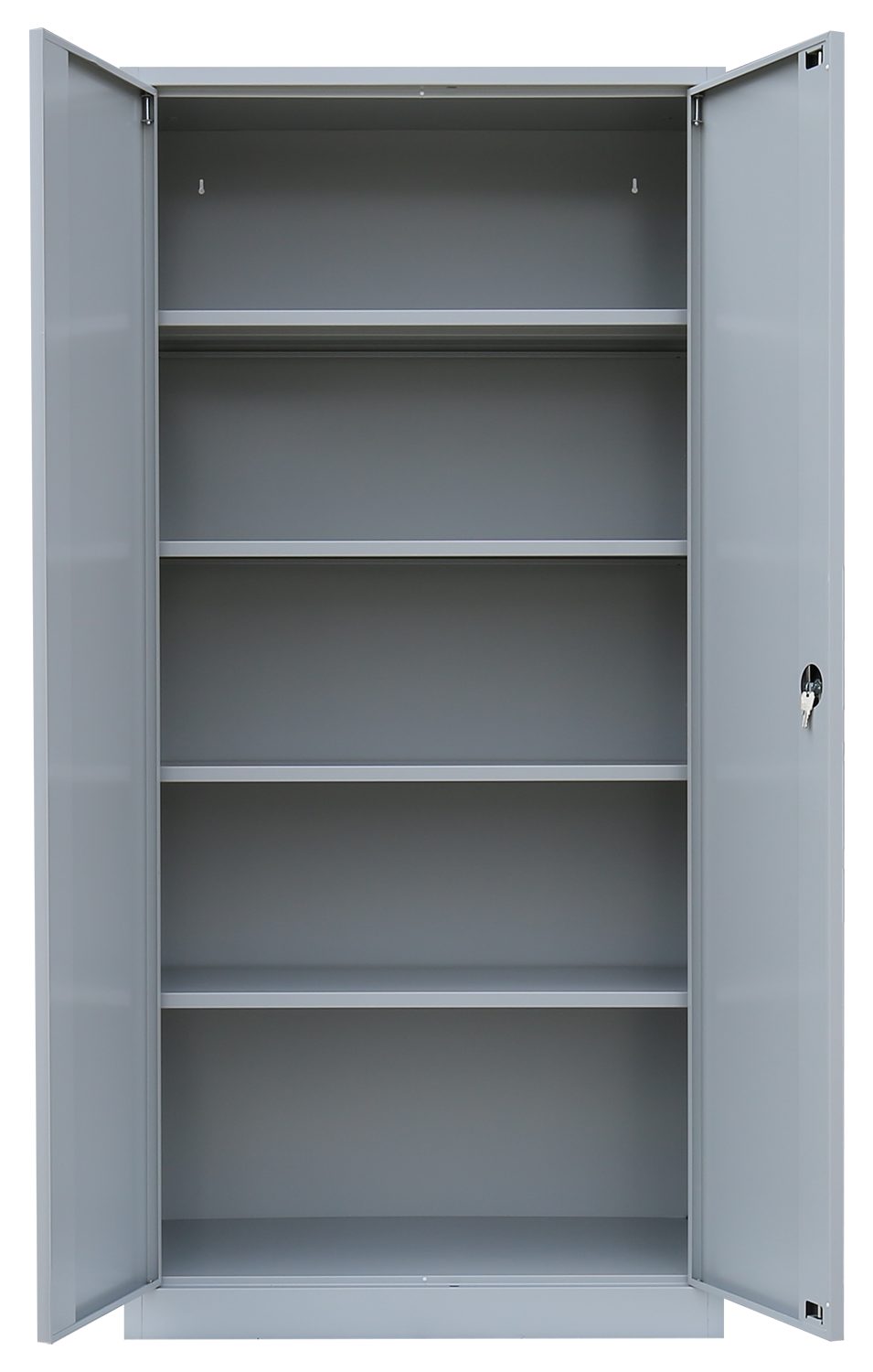 Steelboxx Mehrzweckschrank Aktenschrank Metallschrank abschließbar Büroschrank 195x92,5x50cm (1-St) Mehrzweckschrank abschließbar