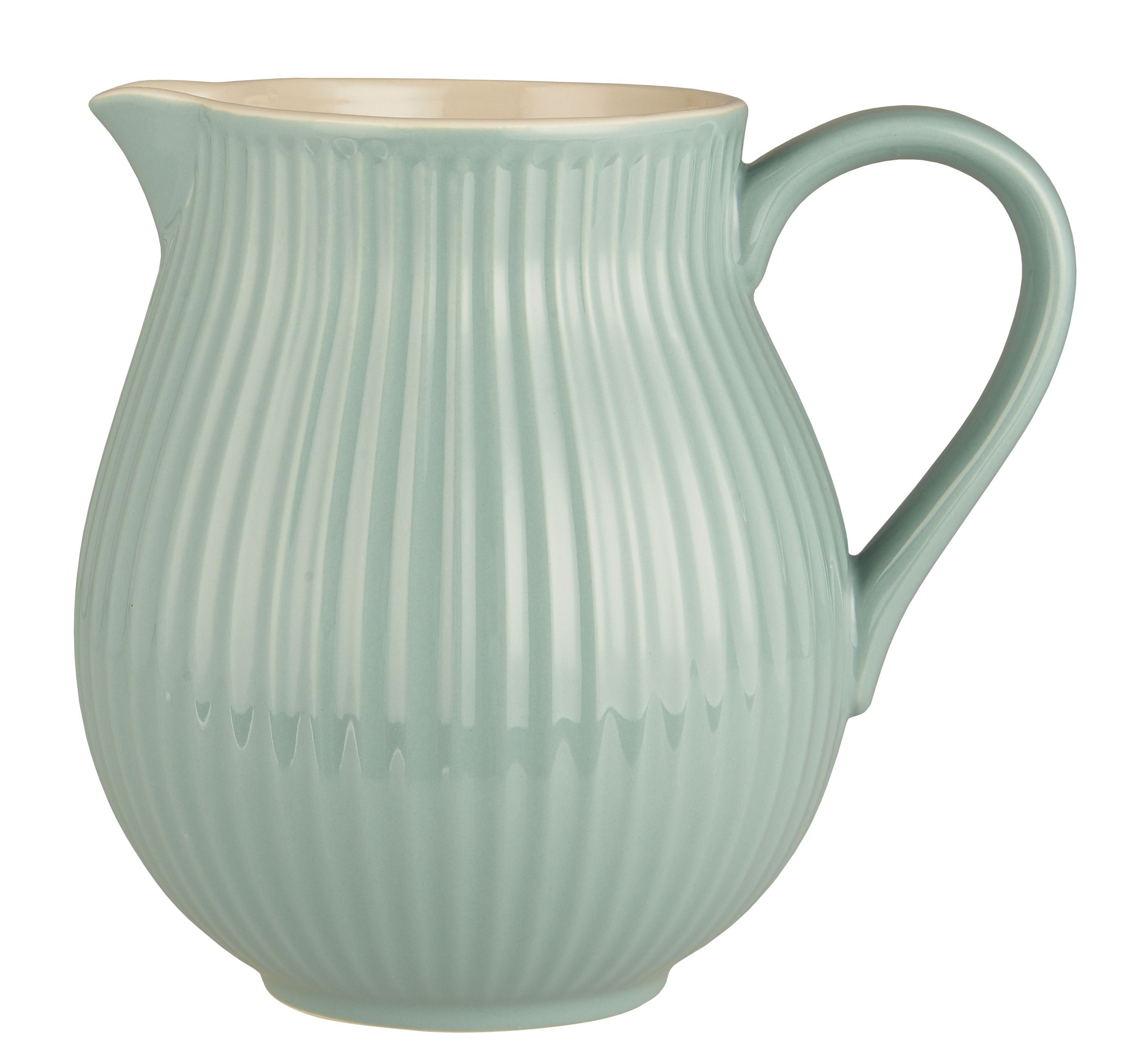 Ib Laursen Kanne Ib Laursen - Krug Kanne Karaffe Vase Mynte Keramik 2l Green Tee Grün