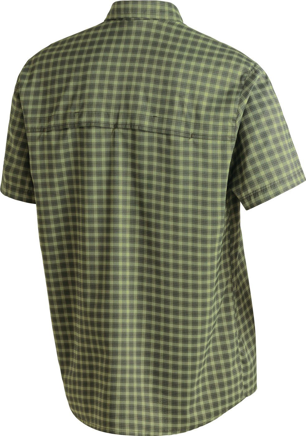 Maier Sports Outdoorhemd Mats S/S GREEN CHECK