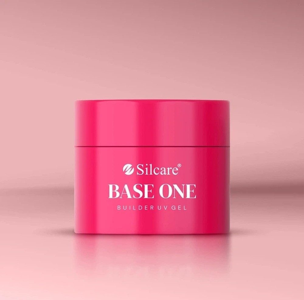 Silcare Nageldesign Zubehör Base One Gel-Aufbaugel Cover Medium