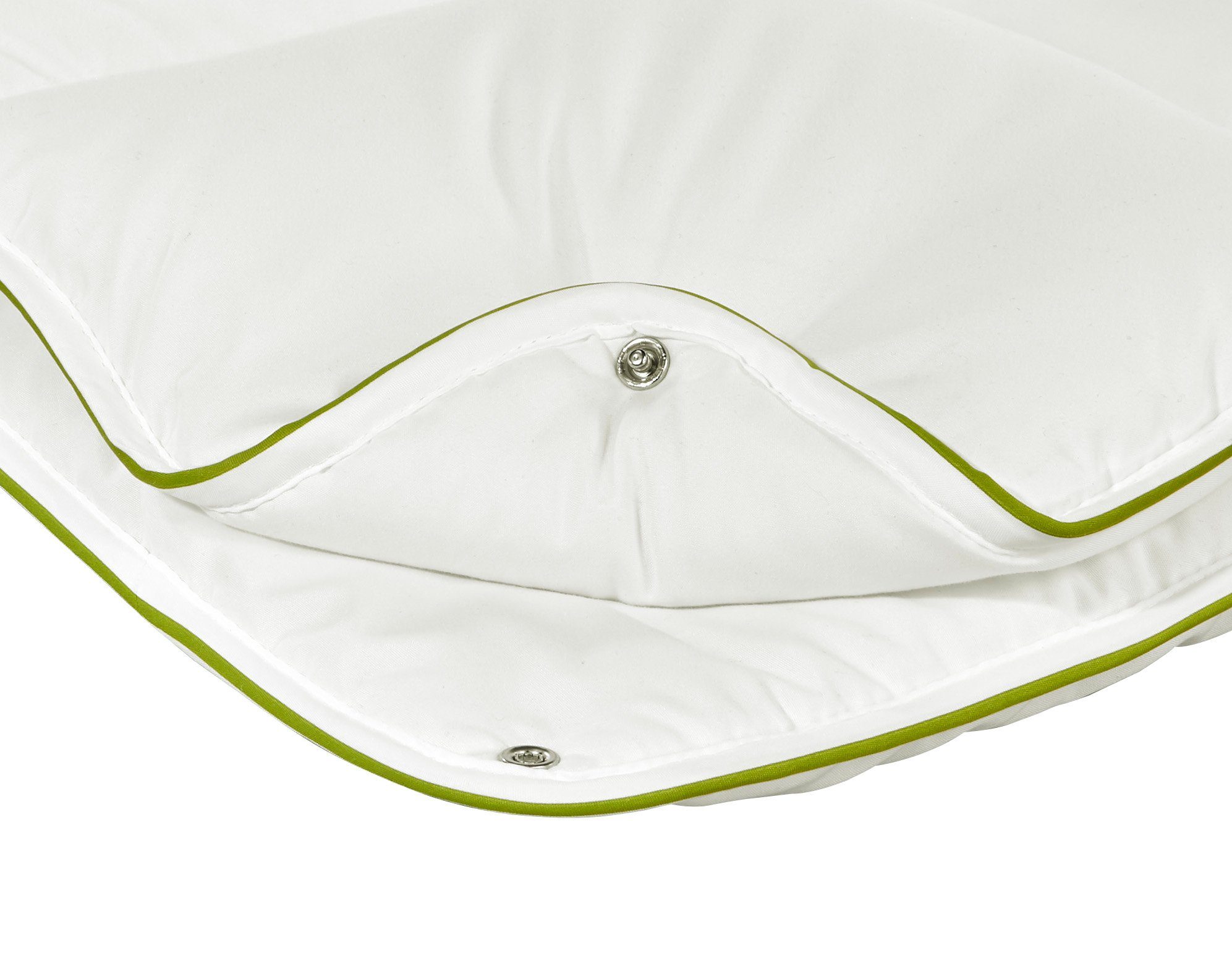 irisette GREENLINE Baumwollbettdecke Steppbett Irisette Greenline Megafil® Bio, Füllung: 100% Polyester – Megafil® Bio-Faser / recycelt / biologisch abbaubare Fasern*, Bezug: haut­sym­pa­thisch, waschbar bis 60°C, allergikergeeignet, umweltbewusste Schläfer