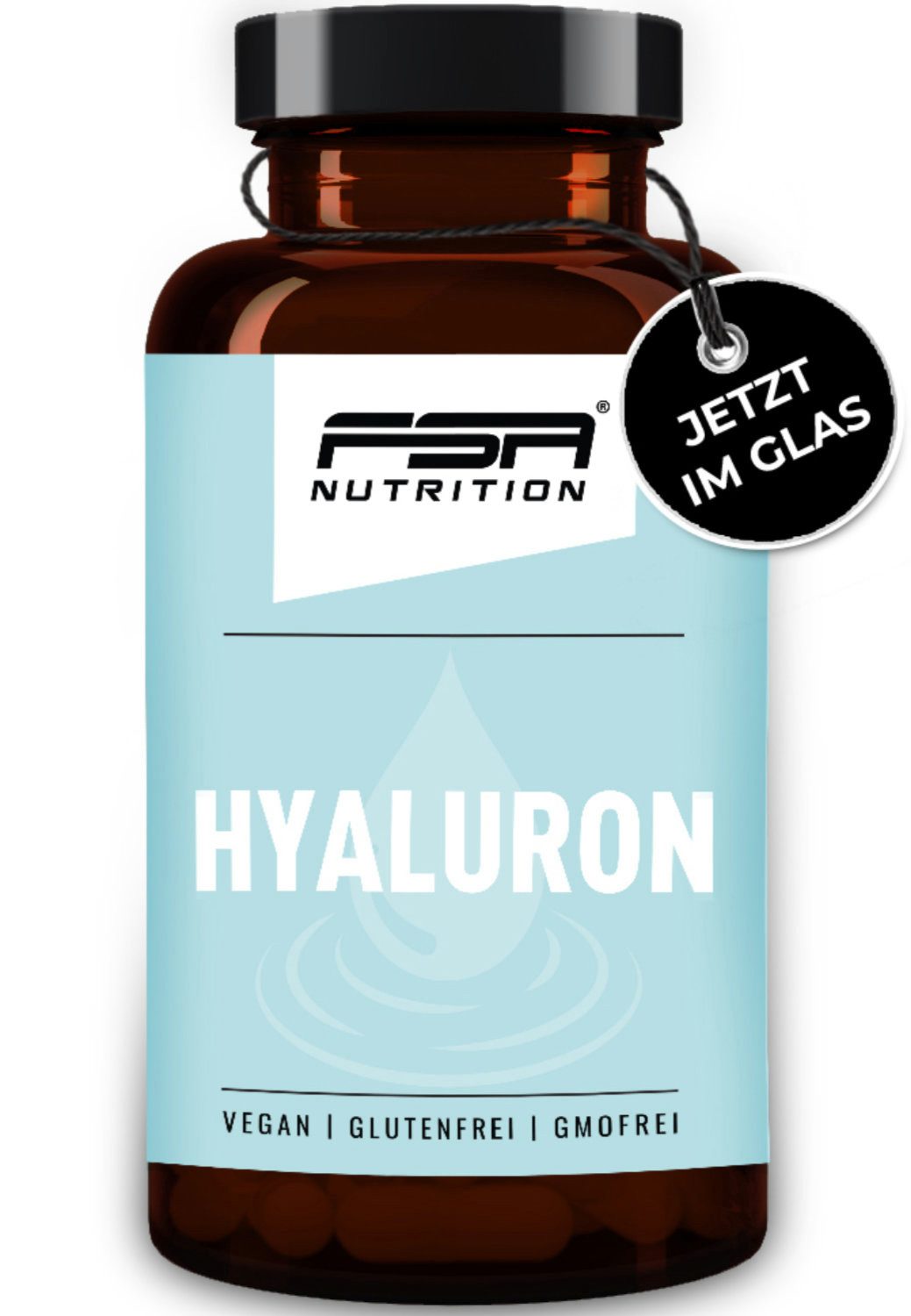 FSA NUTRITION Hyaluron im Glas Kapseln, 48 g