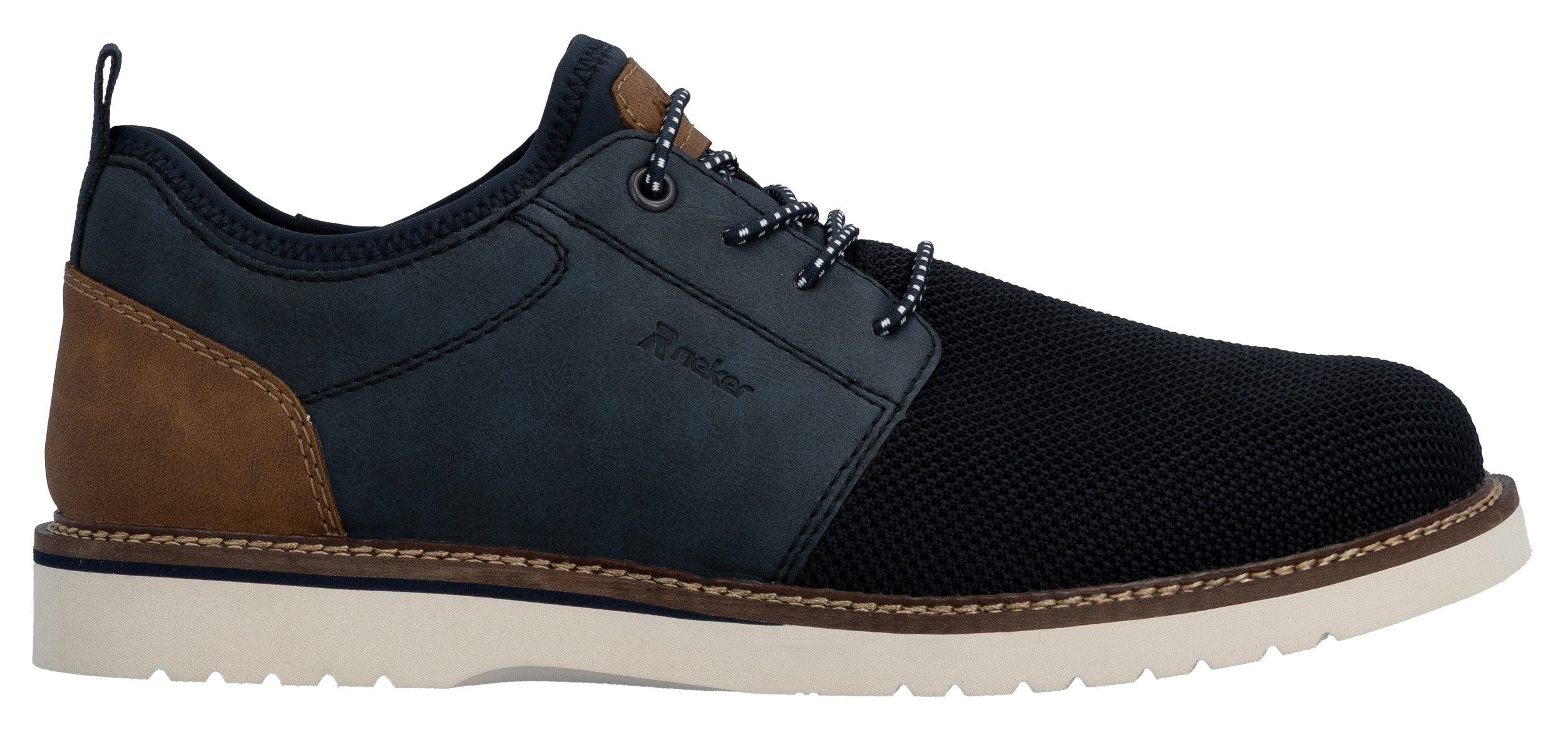 Rieker Slip-On Sneaker, Slipper, Schlupfschuh, Freizeitschuh mit praktischer Anziehlasche