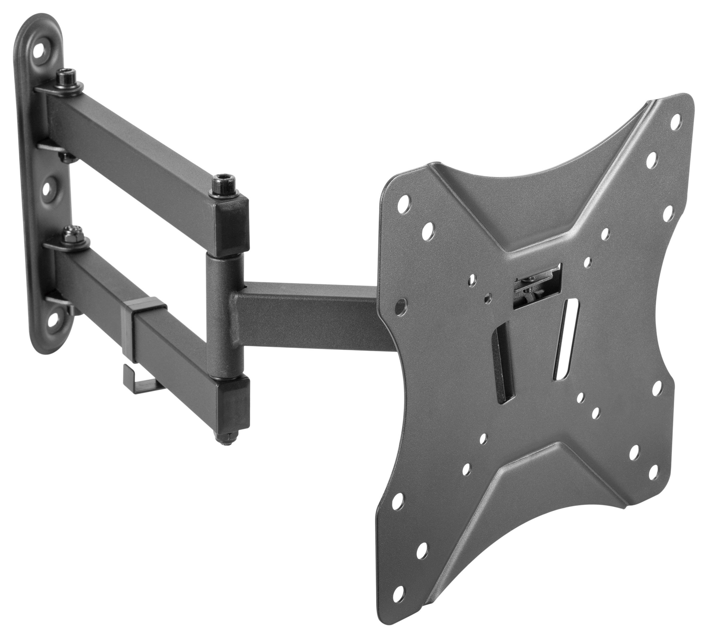 RICOO TV-Wandhalterung S7222, (bis 42 Zoll, 1-tlg., schwenkbar neigbar ausziehbar Fernseher Wand Halter VESA 200x200)